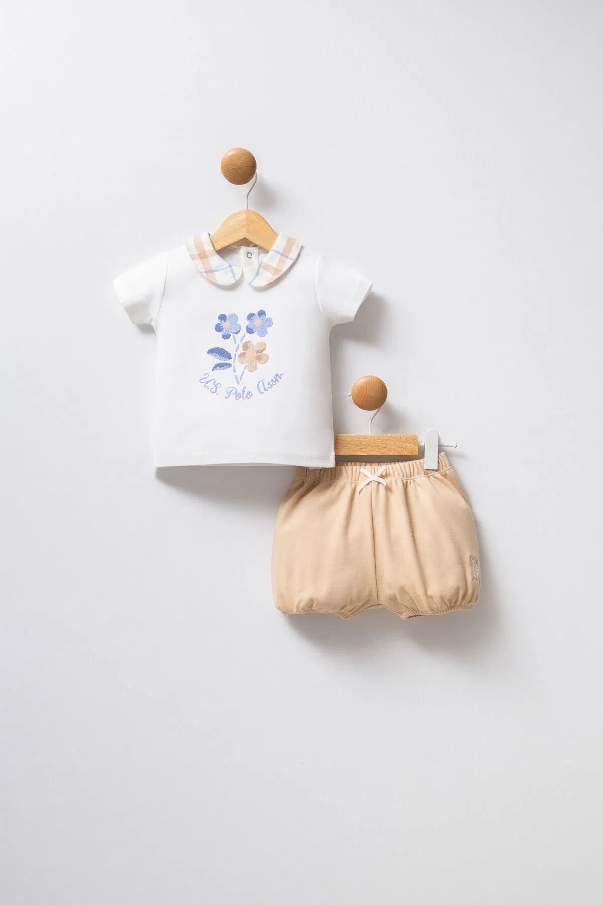 U.s Polo Bebek 2 Li̇ Takım Usb2380 Beyaz