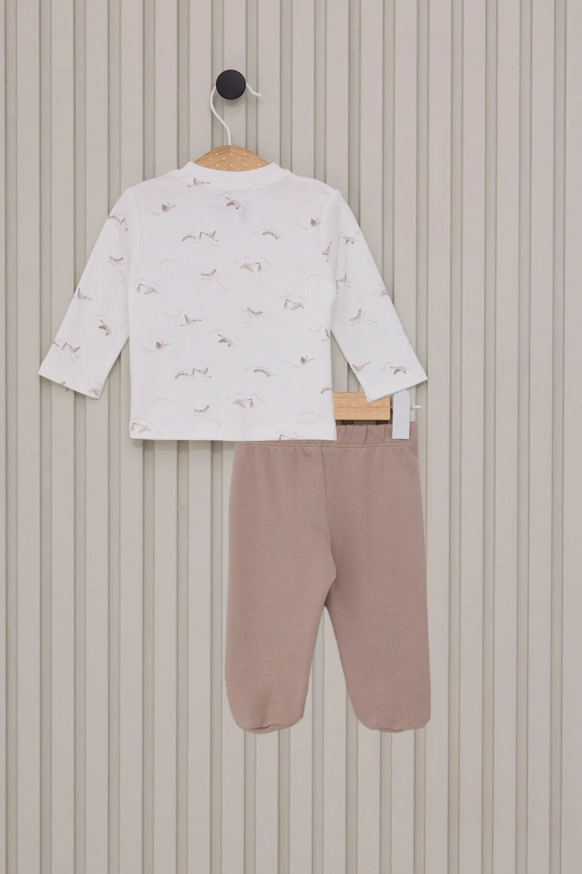 U.s.polo Erkek Bebek Pati̇kli̇ 3 L&uuml; Takım Usb2018 Krem