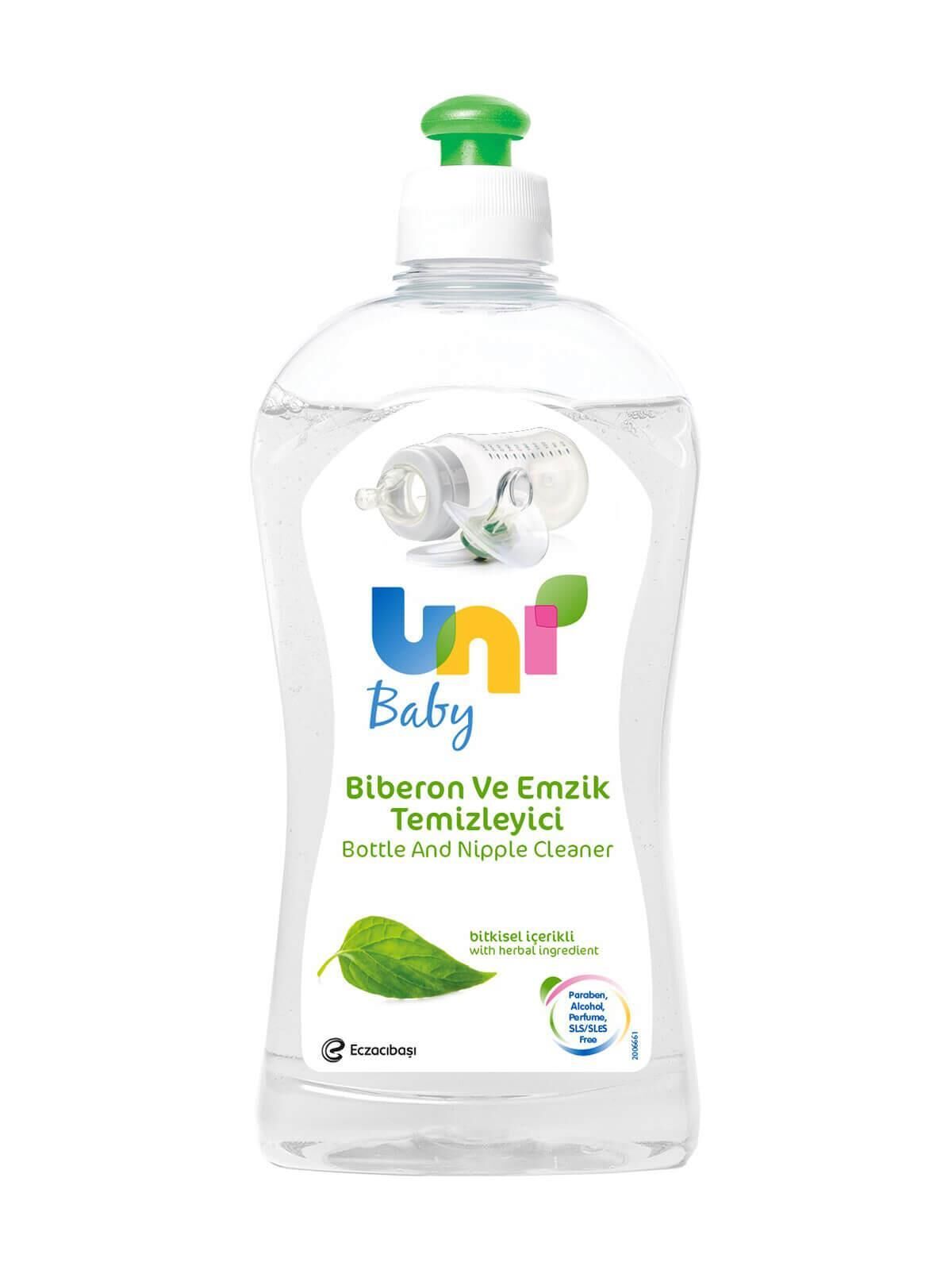Uni̇ Baby Bi̇beron Ve Emzi̇k Temi̇zleyi̇ci̇ 500Ml