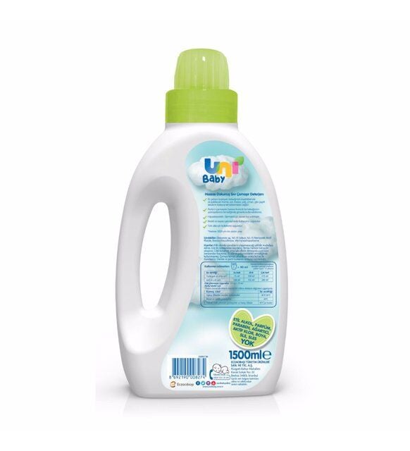 Uni̇ Baby Hassas Dokunuş Sıvı Çamaşır Deterjanı 1500Ml
