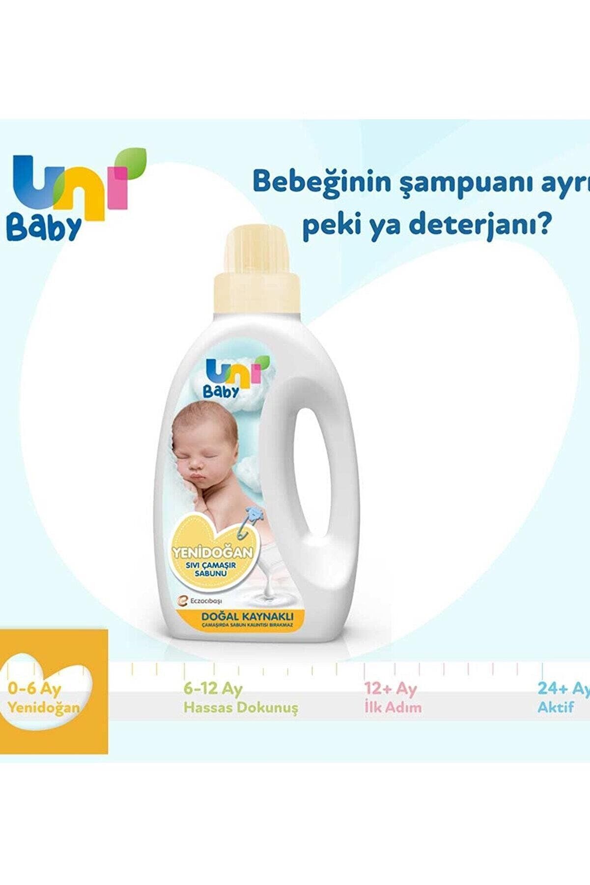 Uni̇ Baby Yeni̇doğan Sıvı Çamaşır Sabunu 1500Ml