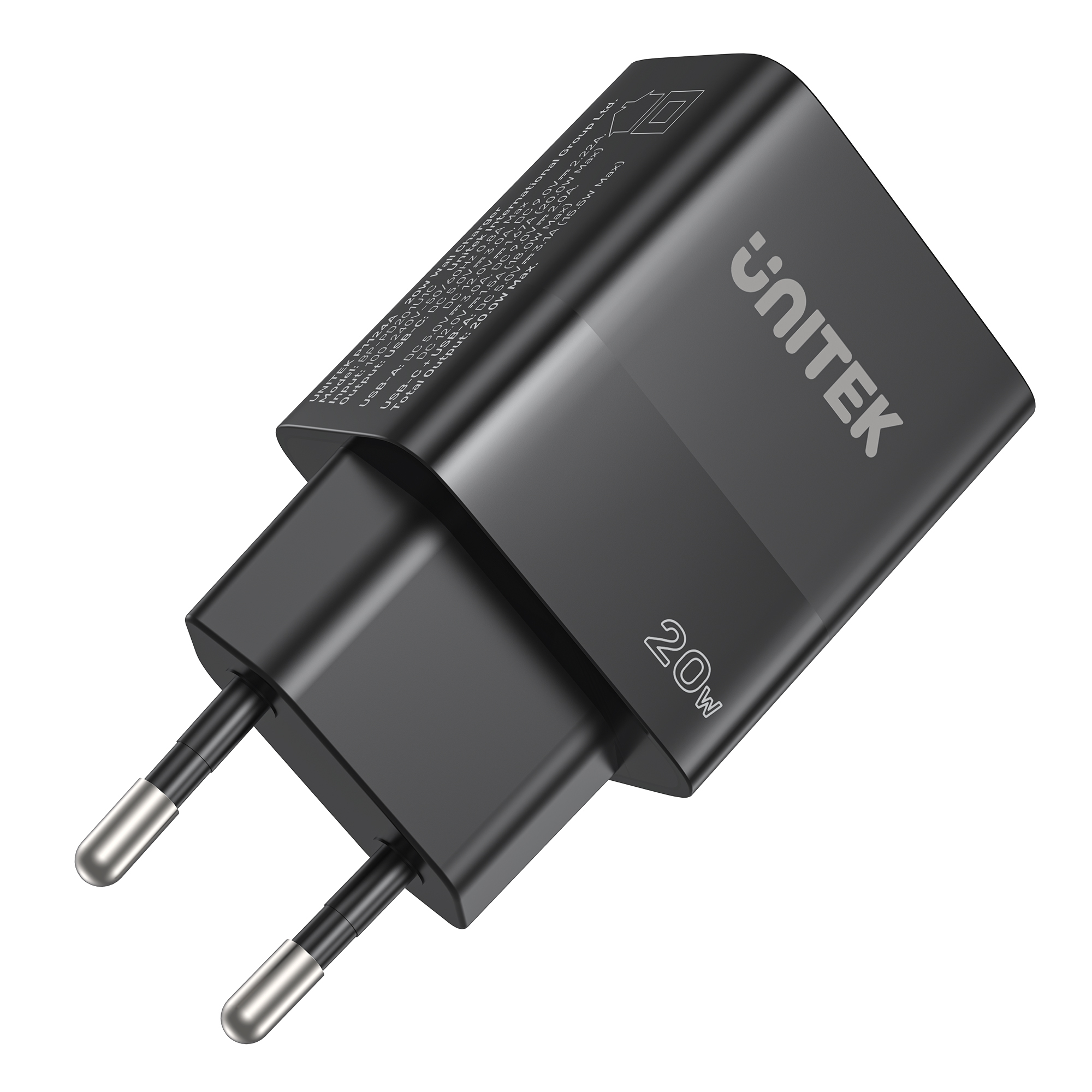 Uni̇tek 20W Hızlı Şarj Adaptörü 1*Usb-C (P1124Abk-Eu)