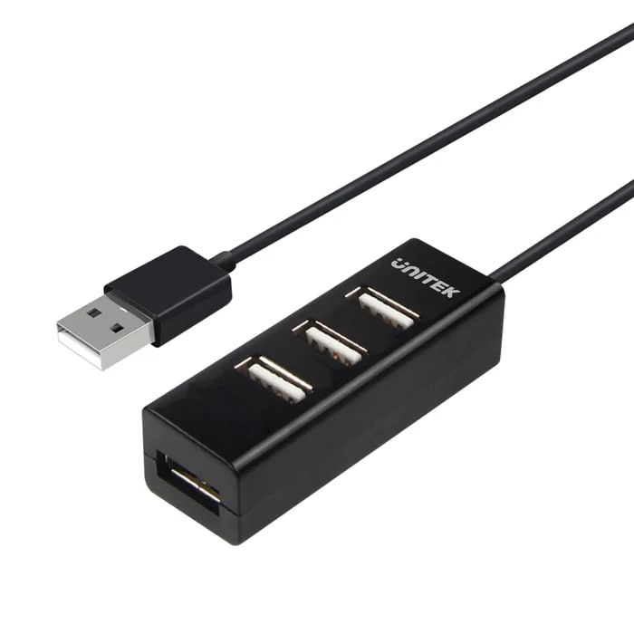 Unıtek Type-A To 4 Port Usb Hub 80Cm Kablo(Y-2140)