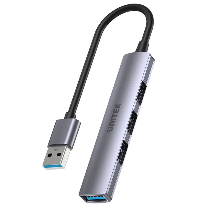 Unıtek Type-A To 4 Port Usb (Usb3.0+Usb2.0) H1208A