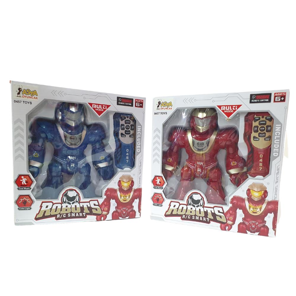 Uzaktan Kumandalı Pi̇lli̇ Robot 25 Cm - 606-13