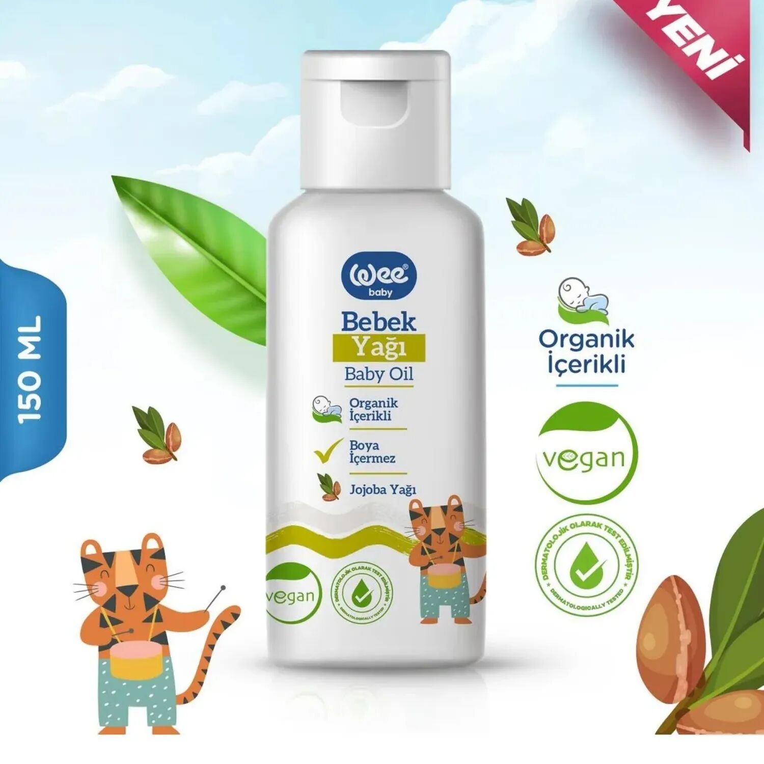 Wee Baby Bebek Yağı 150 Ml