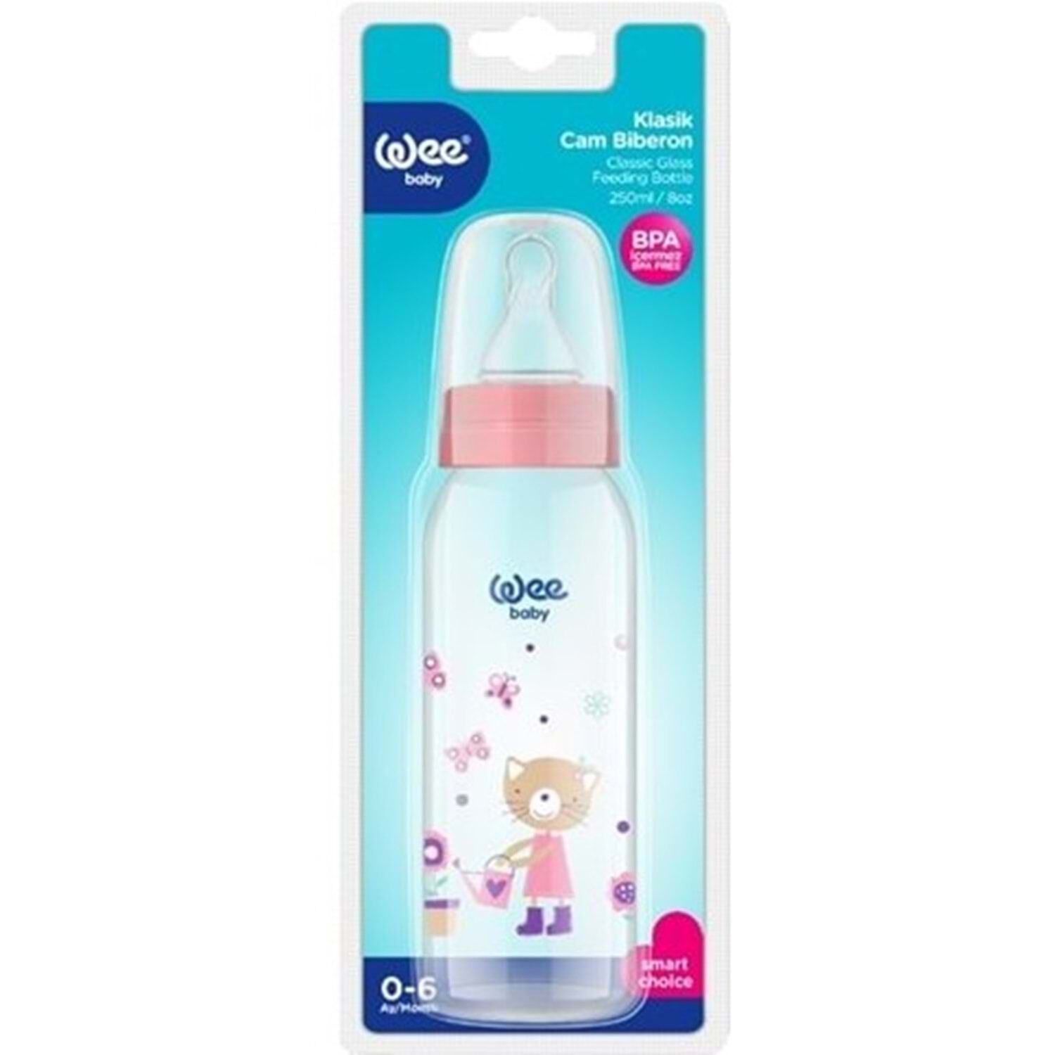 Wee Baby Klasi̇k Cam Bi̇beron 250 Ml 876