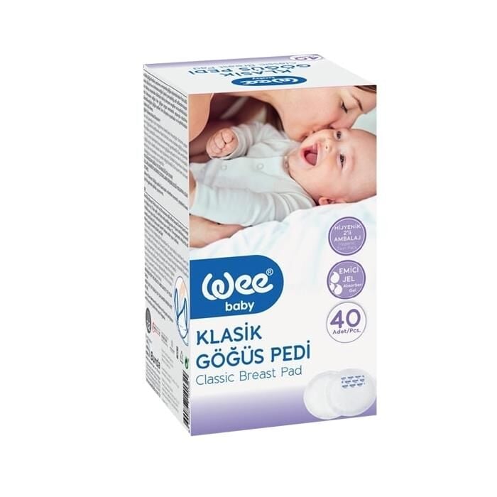 Wee Baby Klasi̇k Göğüs Pedi̇ 40 Adet 132