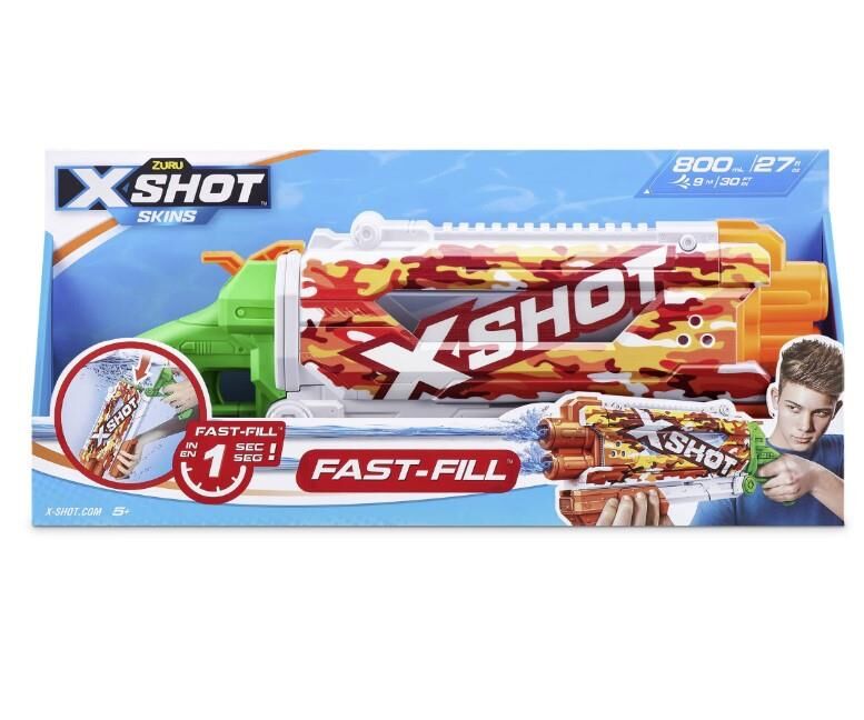 X-Shot Su Tabancası - Hızlı Doldurma Fonksi̇yonlu - Turuncu