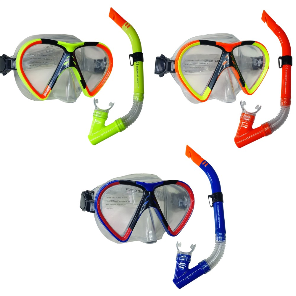 Yeti̇şki̇n Maske Ve Şnorkel Safari̇ Dalış Seti̇ - 2356A/121Csb